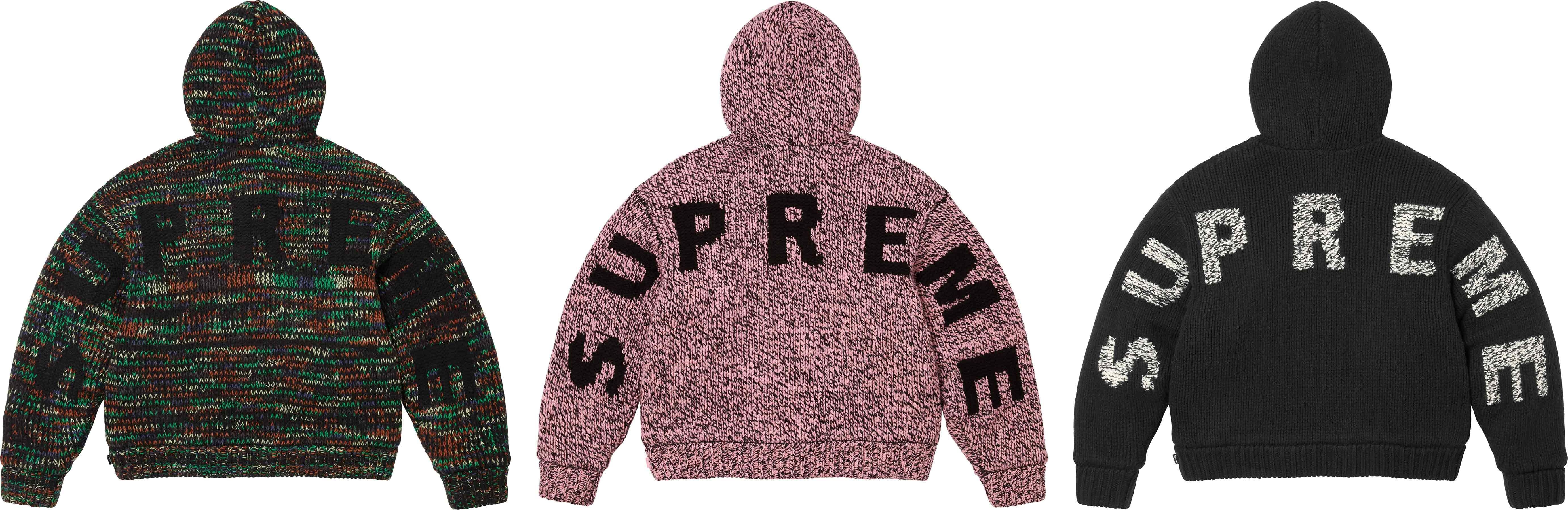 Faux Shearling Lined Zip Up Hooded Sweater view 17